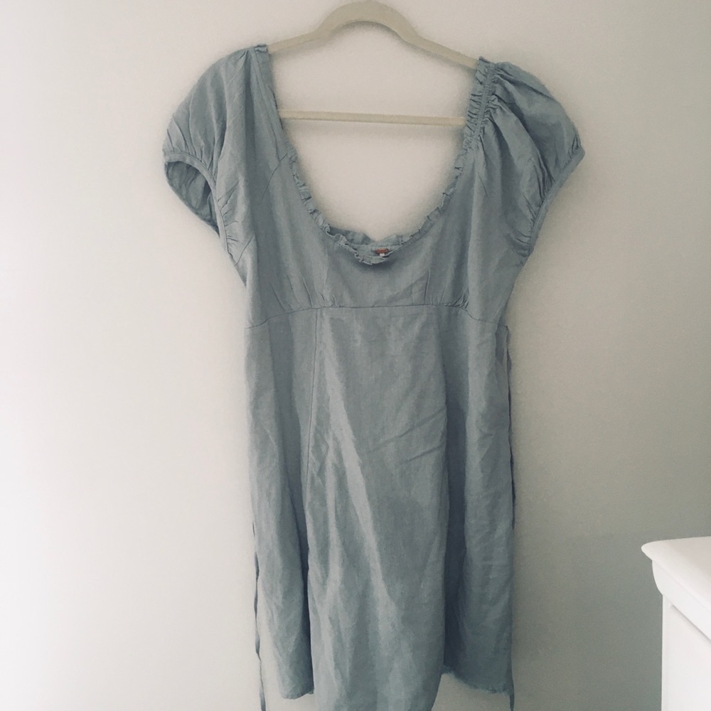 Blue Free People dress!